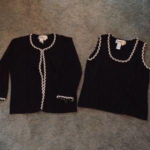 Two Piece Matching Tank Top and Jacket